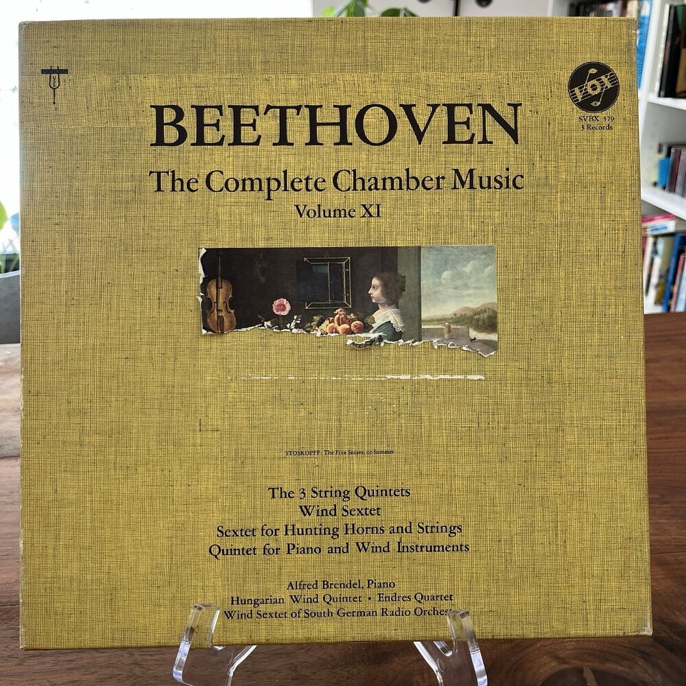Beethoven The Complete Chamber Music Volume XI 3XLP Box Set 1974 Vox SVBX579